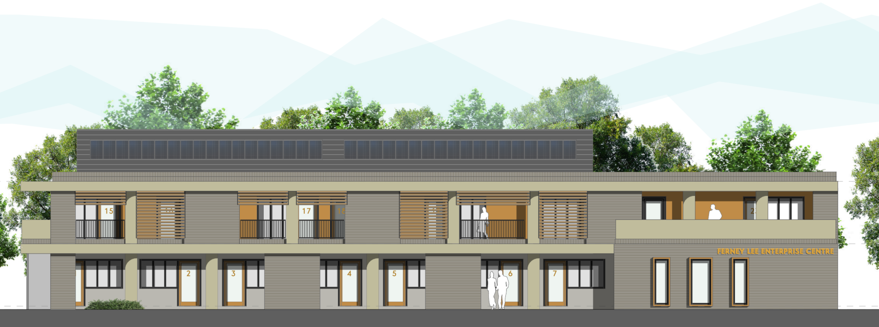 2023-10 Consulation Enterprise Centre Elevation